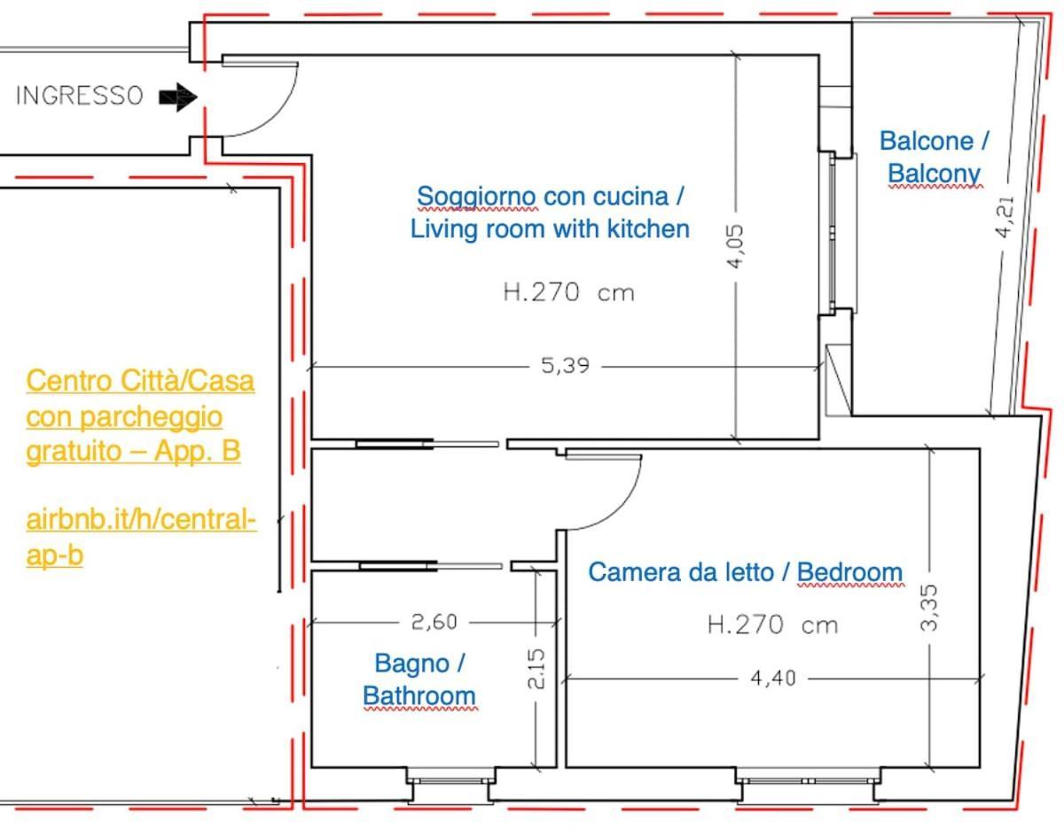 Апартаменты City Center - Modern Flat With Free Parking And Wifi - Apt B Бергамо Экстерьер фото